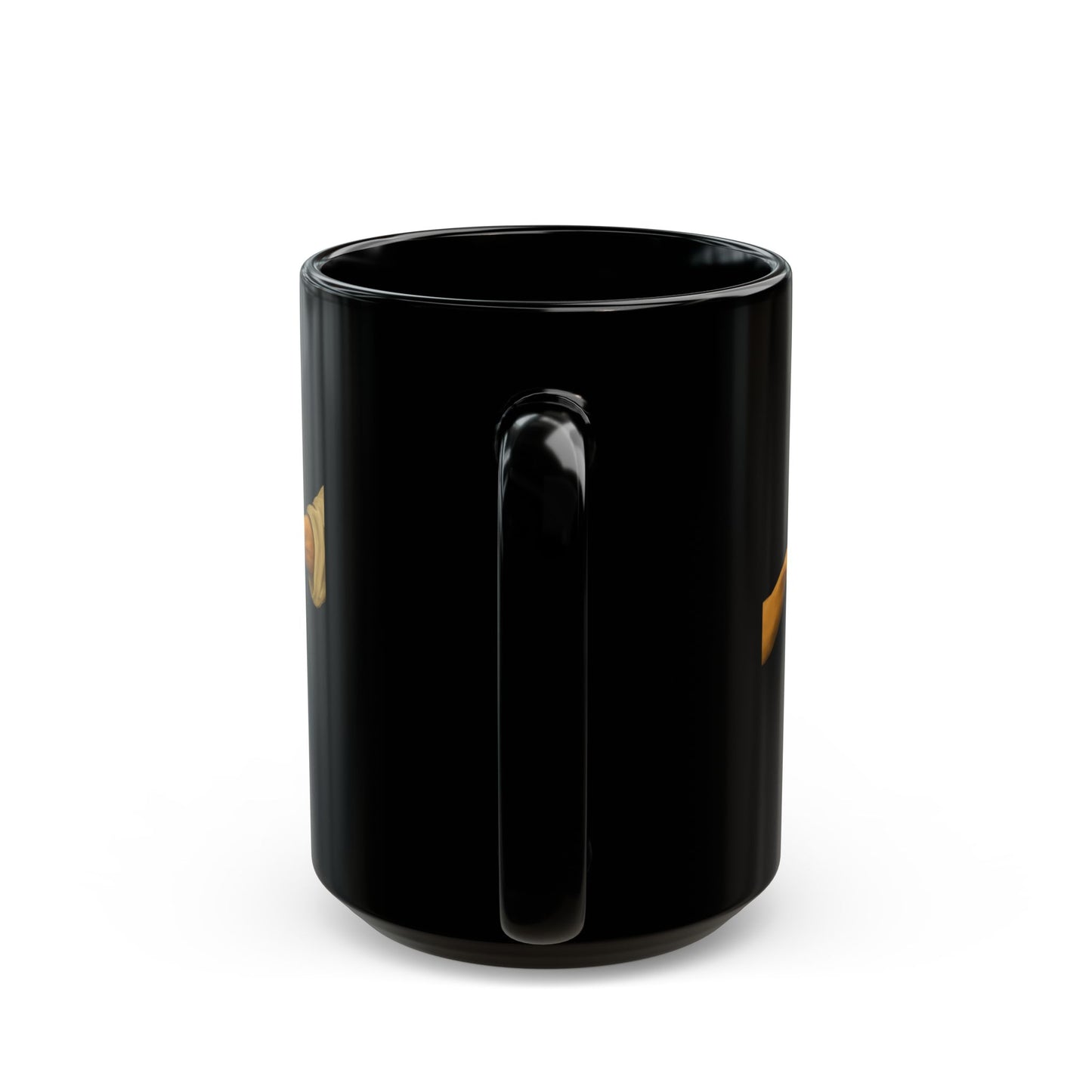Creation of Adam Michelangelo Cannoli Black Mug (11oz, 15oz)