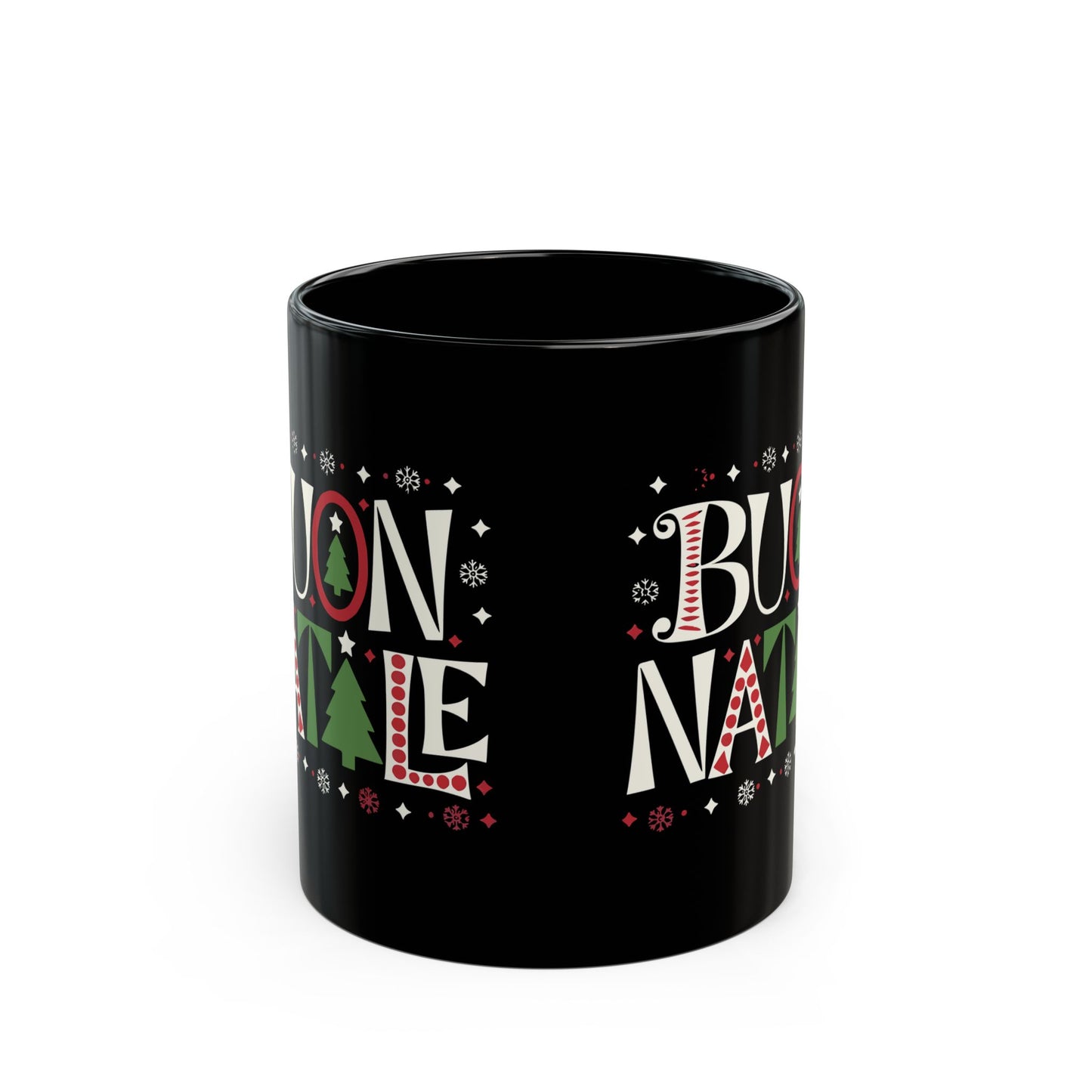 Buon Natale Black Mug (11oz, 15oz)