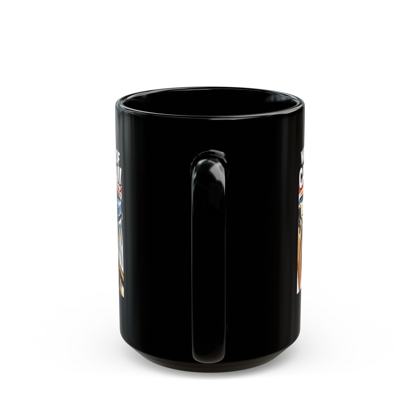 The Scream We're Out of Cannoli Black Mug (11oz, 15oz)