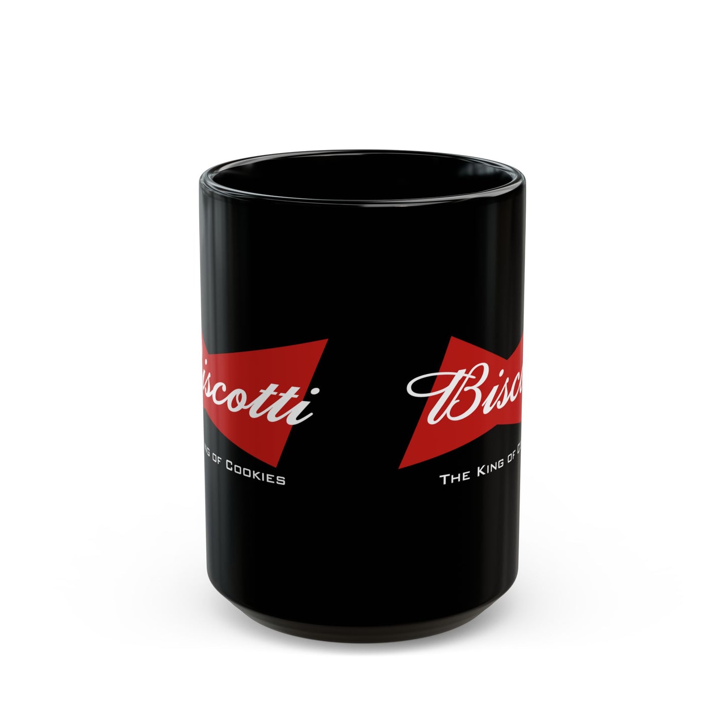 Biscotti King of Cookies Black Mug (11oz, 15oz)