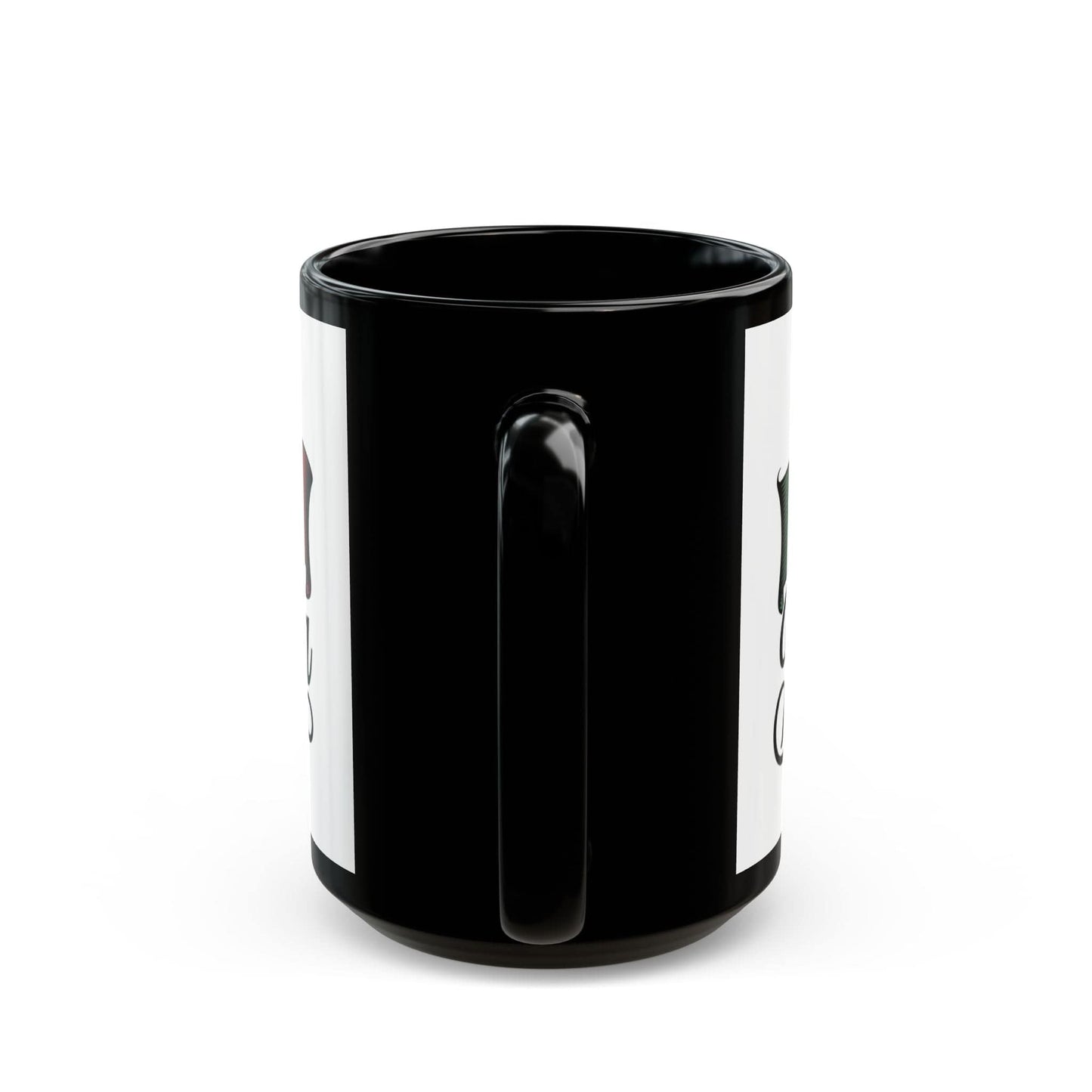 La Vita è Bella Black Mug (11oz, 15oz)
