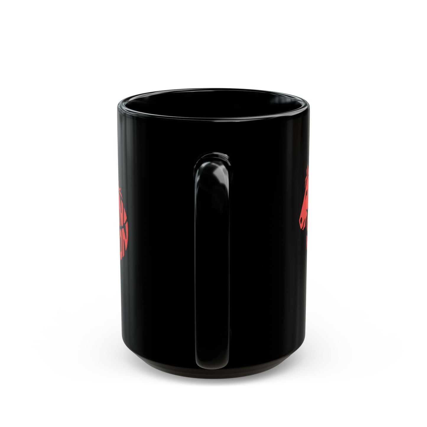 Italian Stallion Quote Black Mug (11oz, 15oz)