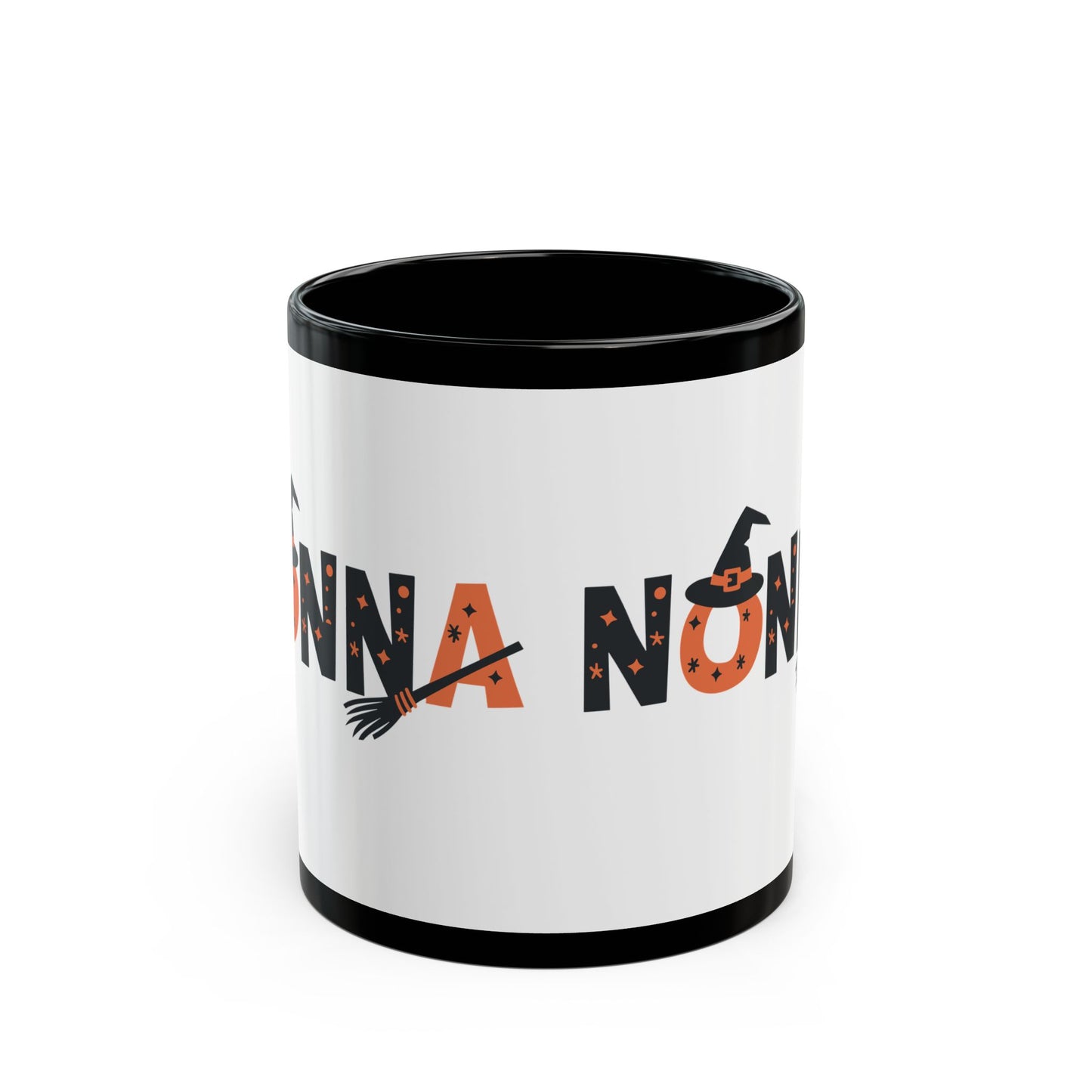 Nonna Witch Halloween Black Mug (11oz, 15oz)