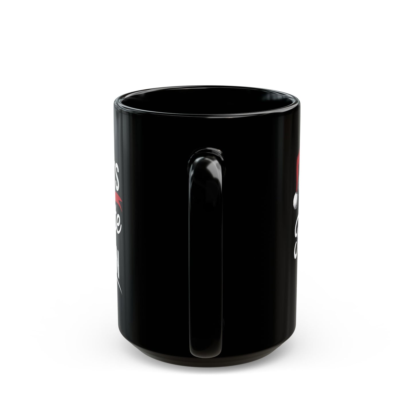 Santa's Favorite Italian Black Mug (11oz, 15oz)