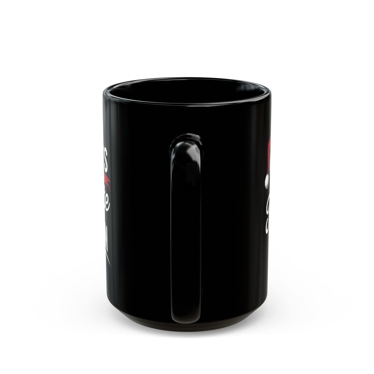 Santa's Favorite Italian Black Mug (11oz, 15oz)