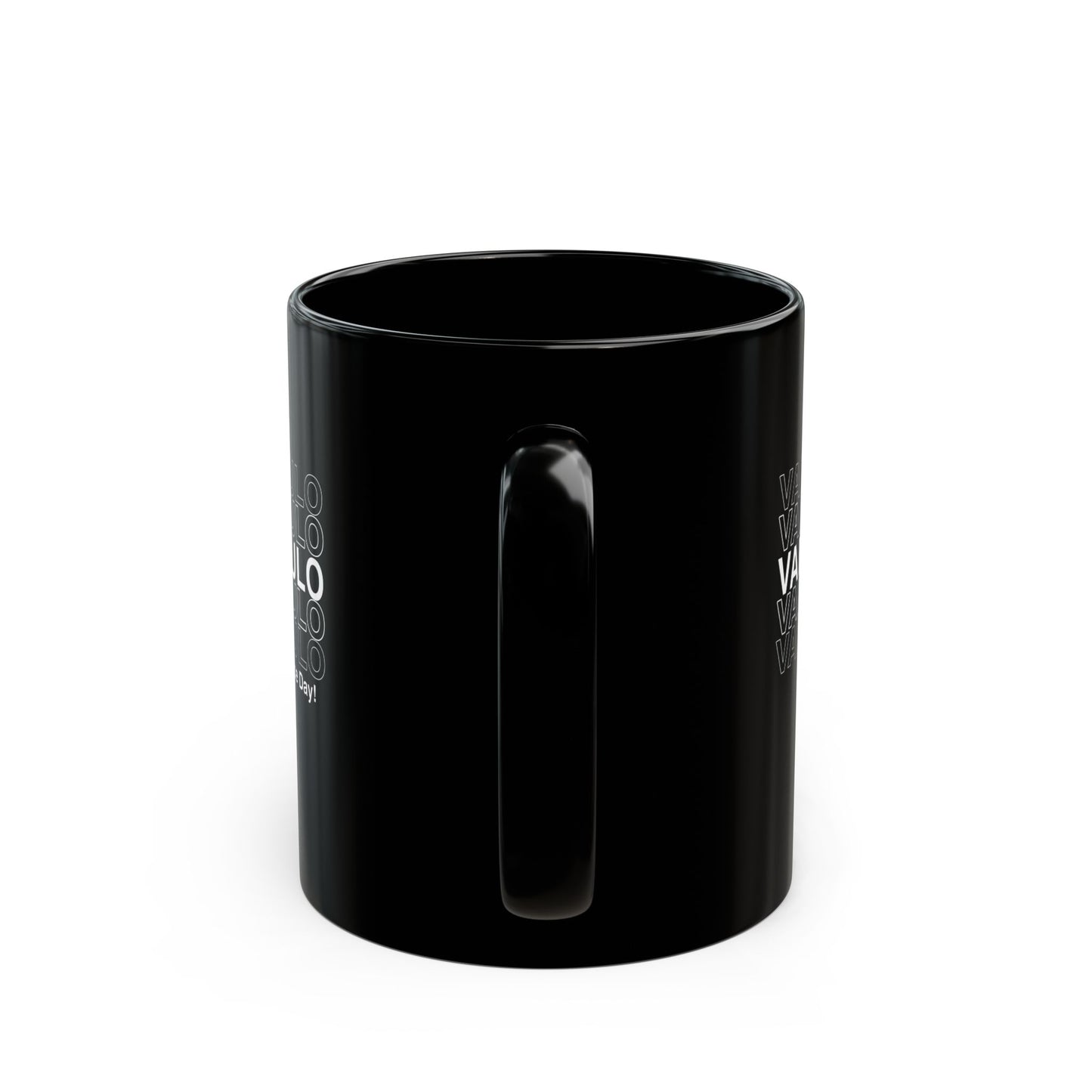 Vaffanculo Means Have a Nice Day Black Mug (11oz, 15oz)