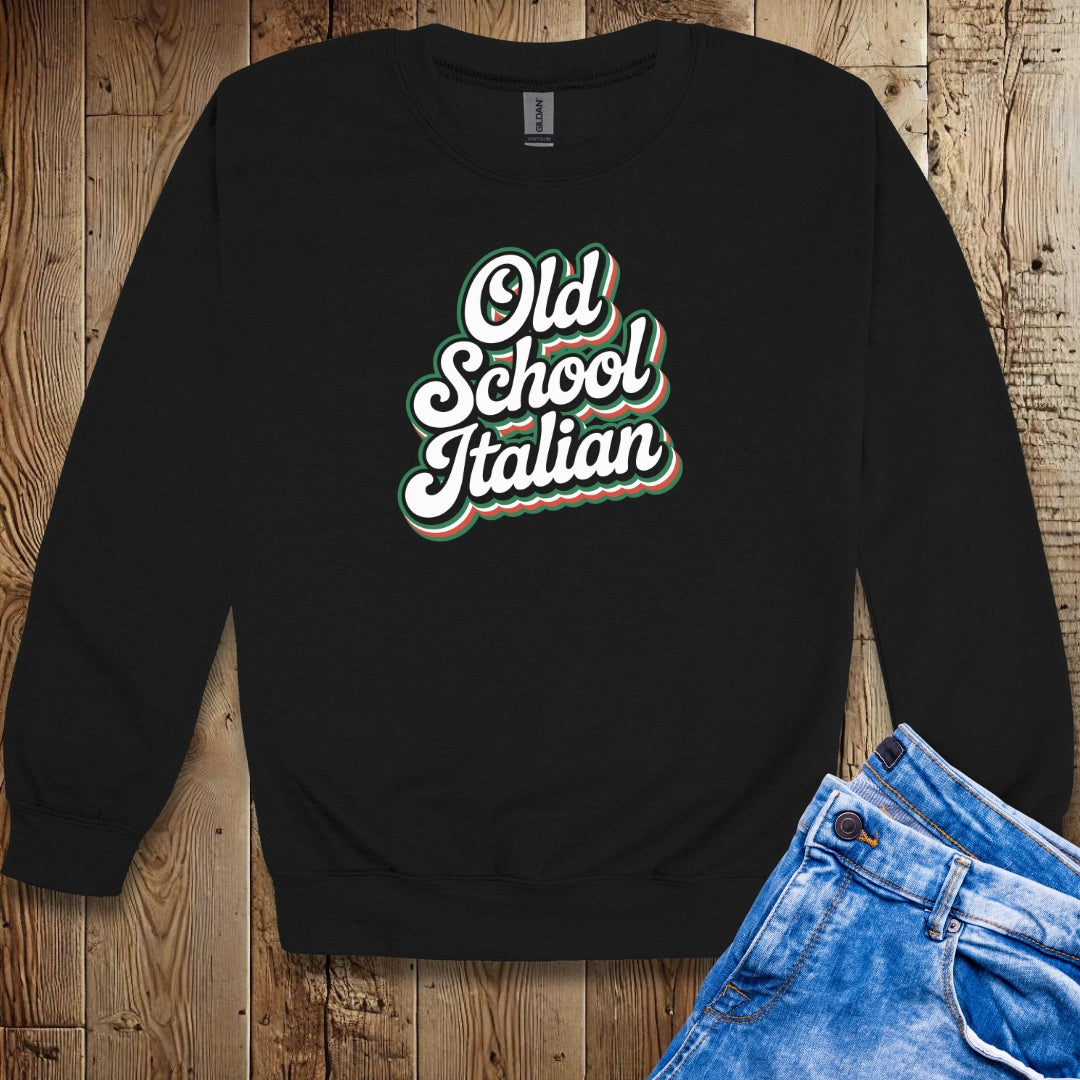 Retro Old School Italian Sweatshirt