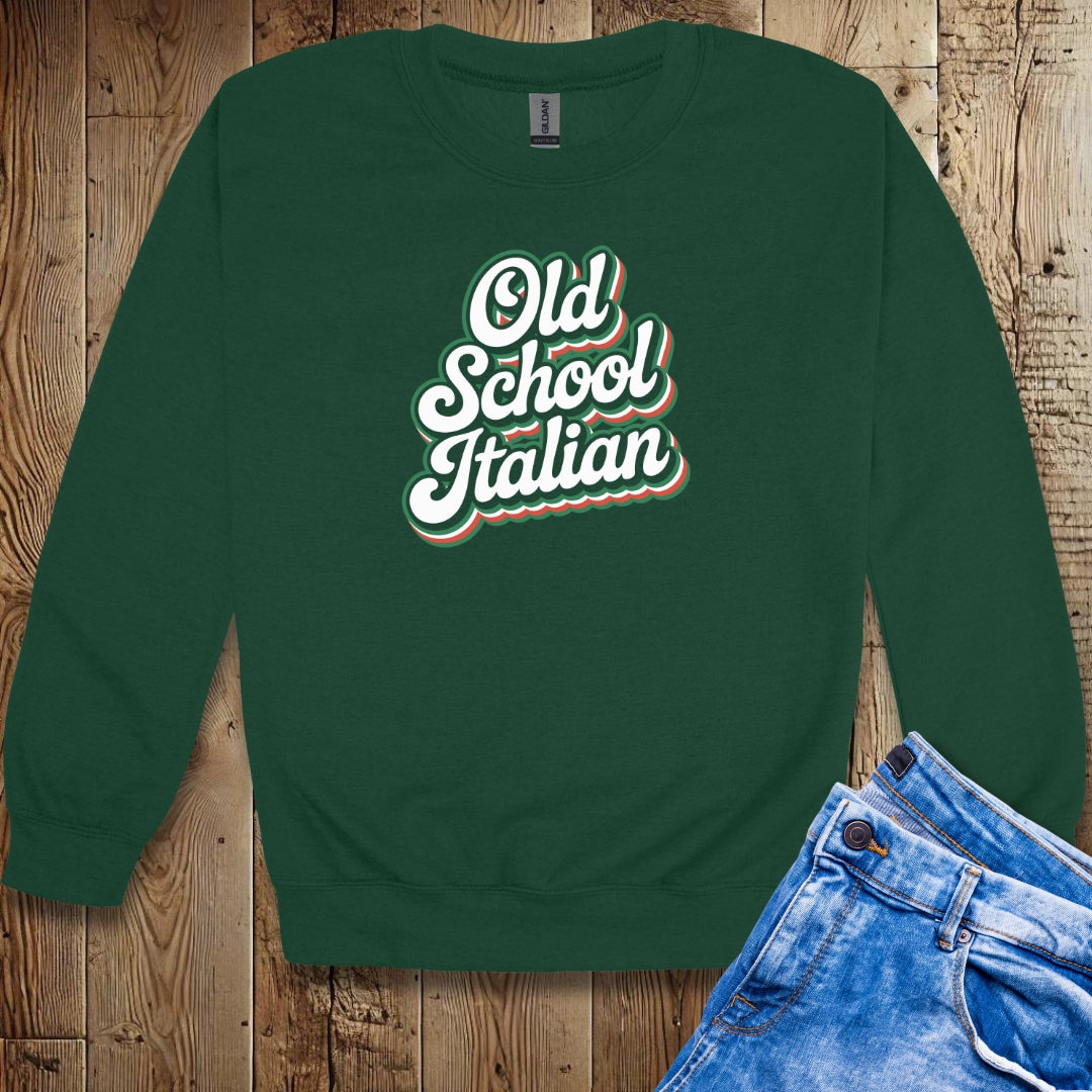 Retro Old School Italian Sweatshirt