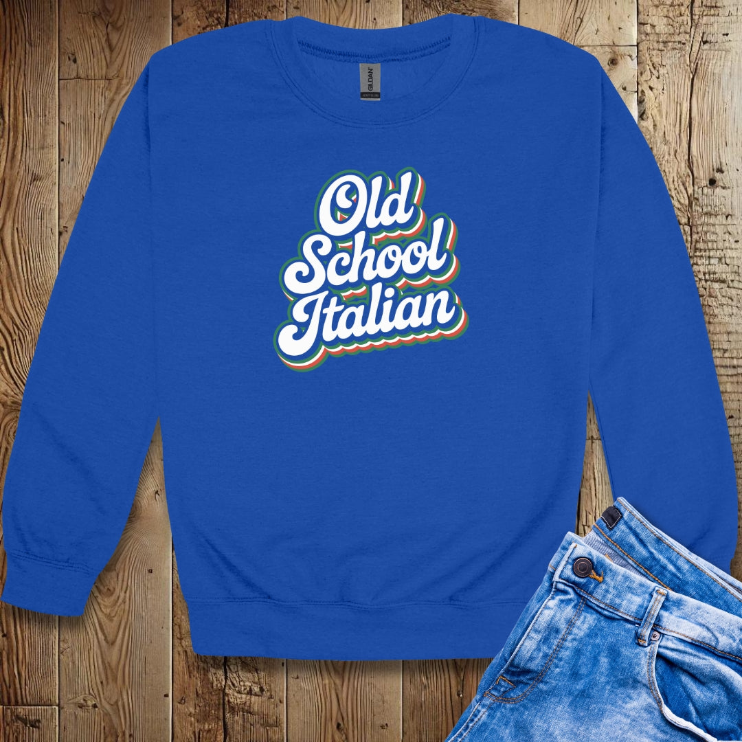 Retro Old School Italian Sweatshirt