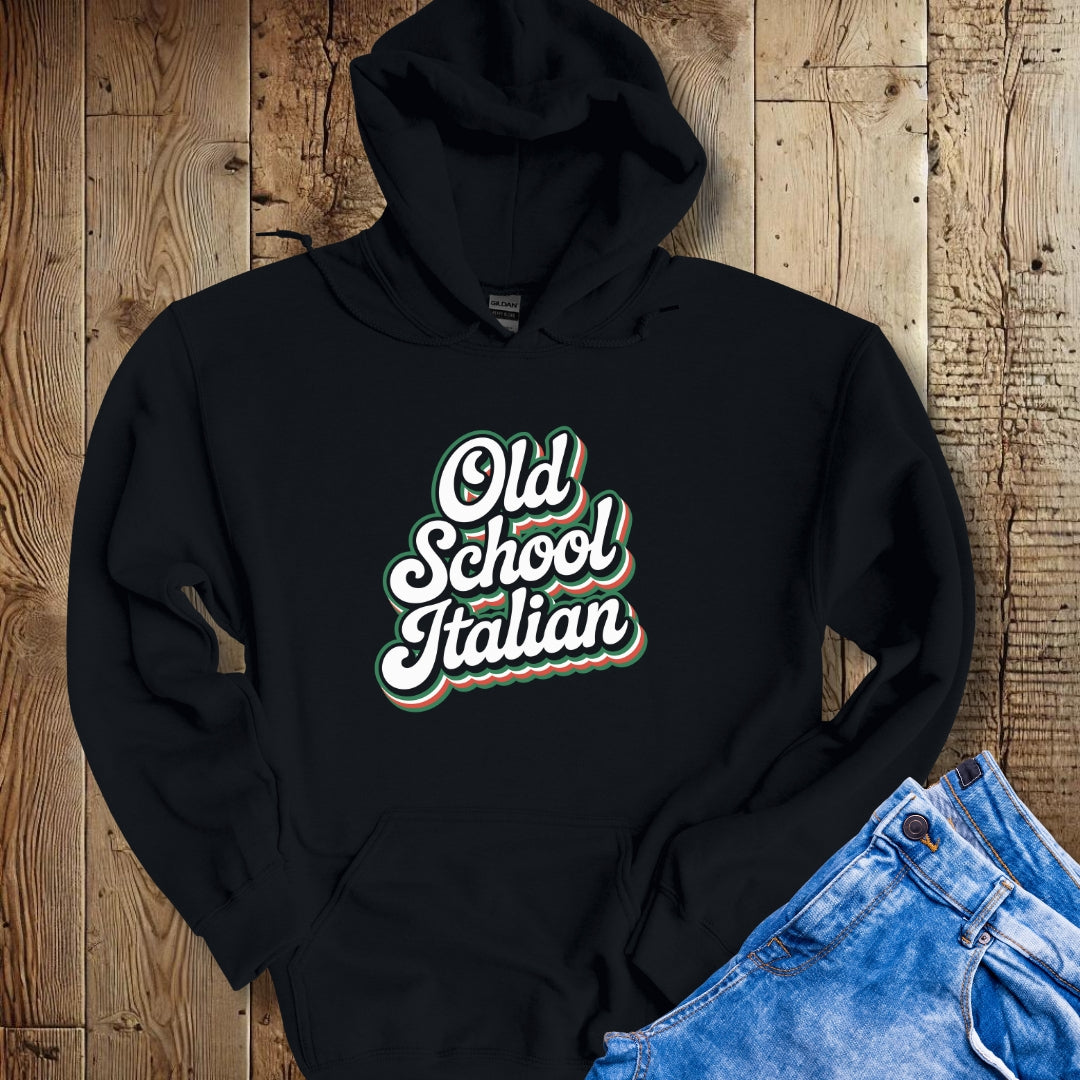 Retro Old School Italian Hoodie Sweatshirt