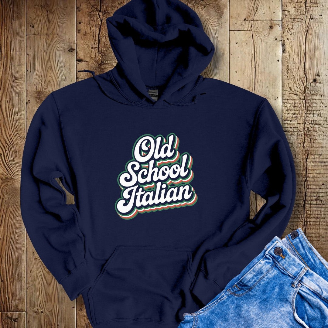Retro Old School Italian Hoodie Sweatshirt