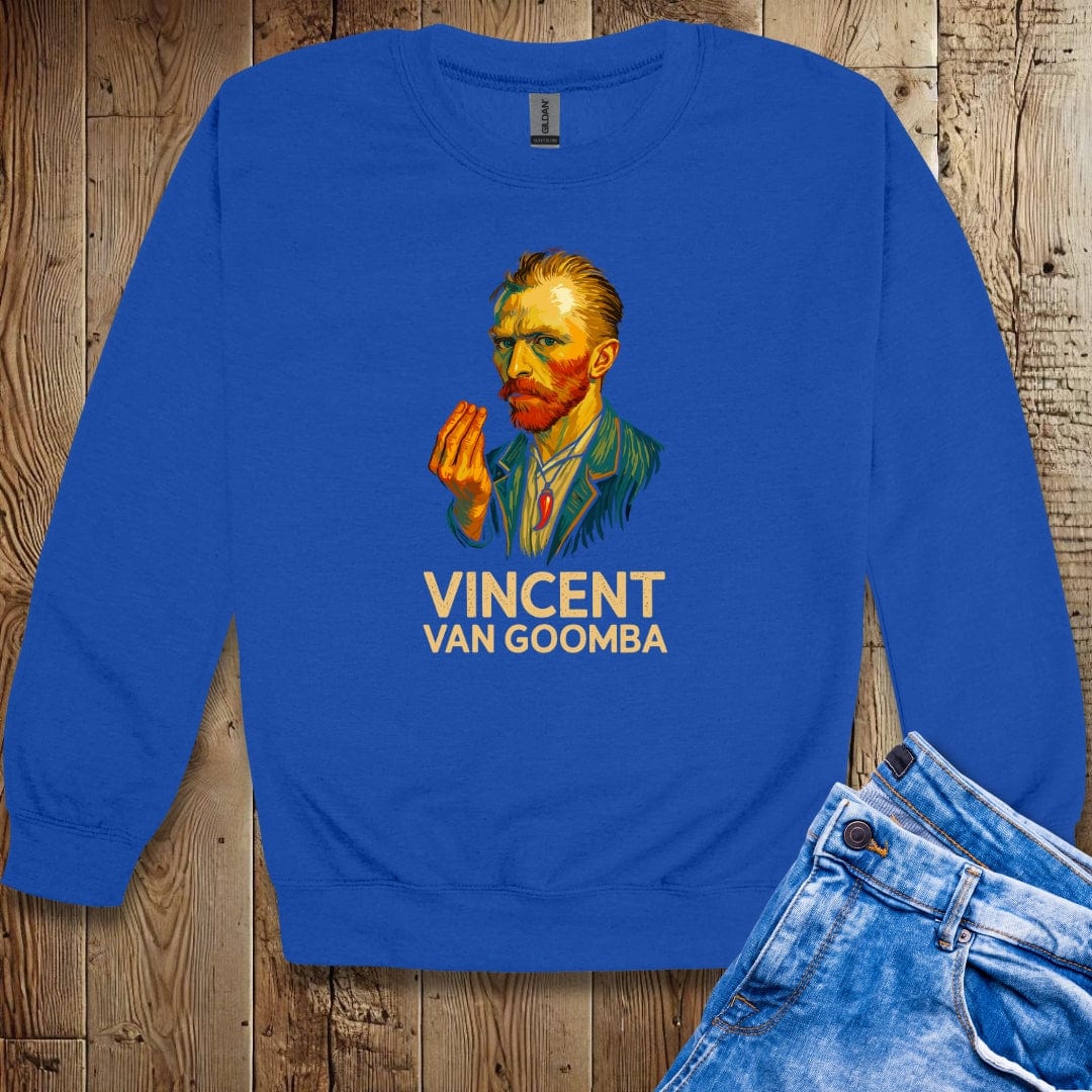 Vincent Van Goomba Hand Gesture Cornicello Unisex Sweatshirt