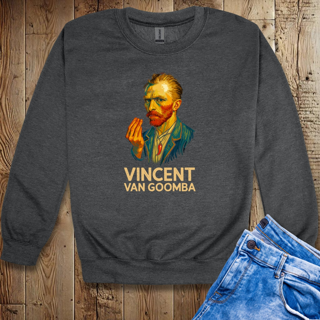 Vincent Van Goomba Hand Gesture Cornicello Unisex Sweatshirt