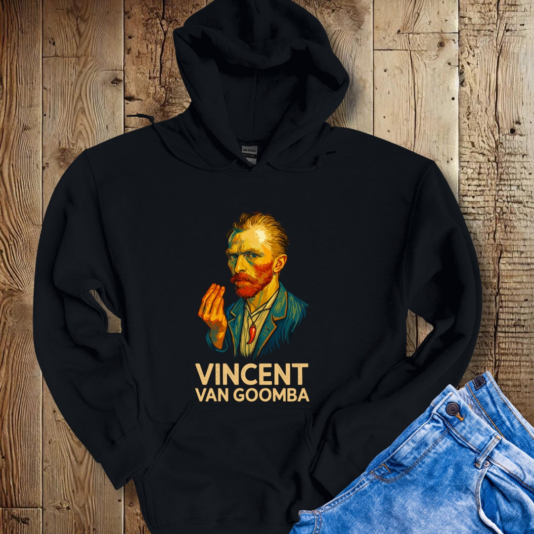Vincent van Goomba Cornicello Hand Gesture Hoodie Sweatshirt
