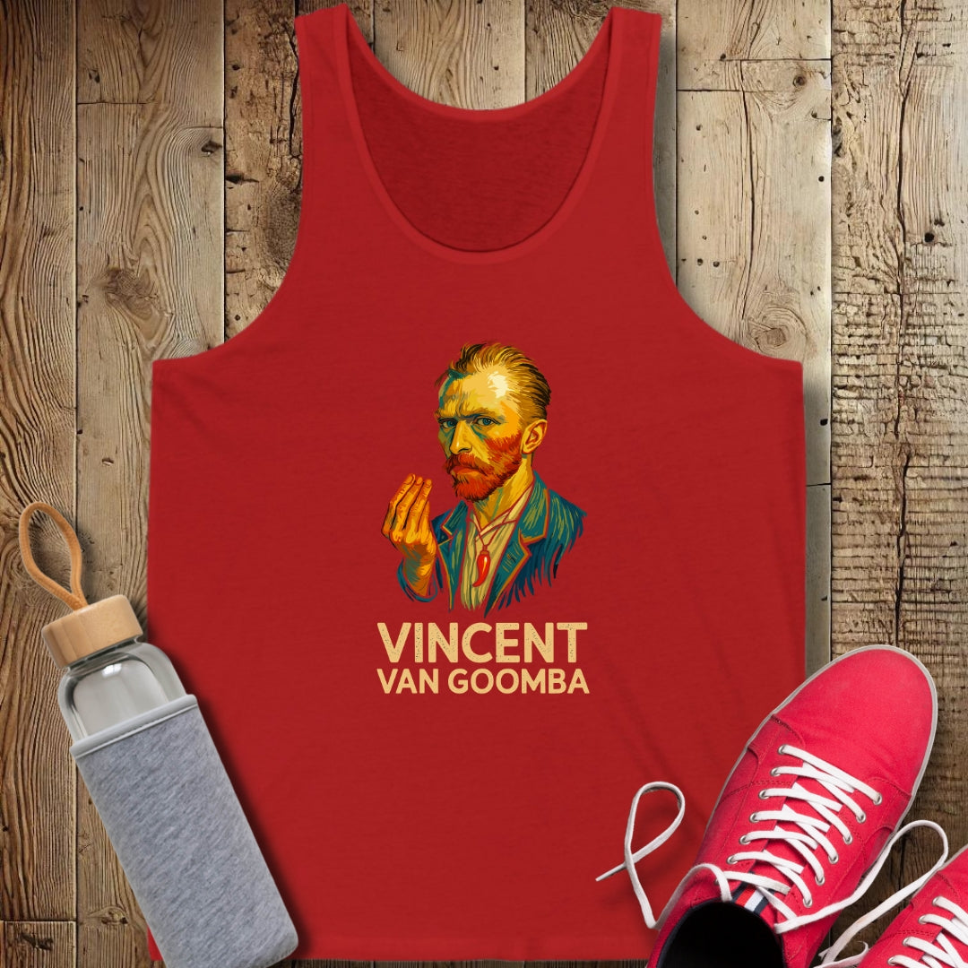 Vincent van Gogh Cornicello Hand Gesture Unisex Jersey Tank