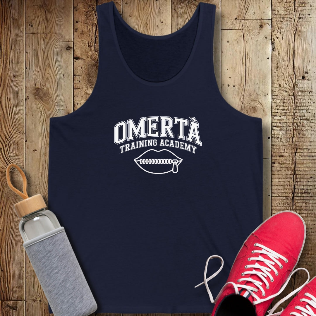 Omertà Training Academy Unisex Jersey Tank