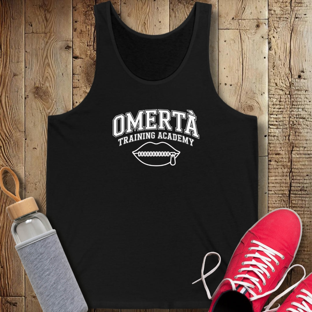 Omertà Training Academy Unisex Jersey Tank