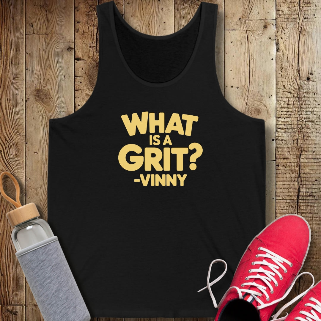 What is a Grit Cousin Vinny Quote Unisex Jersey Tank