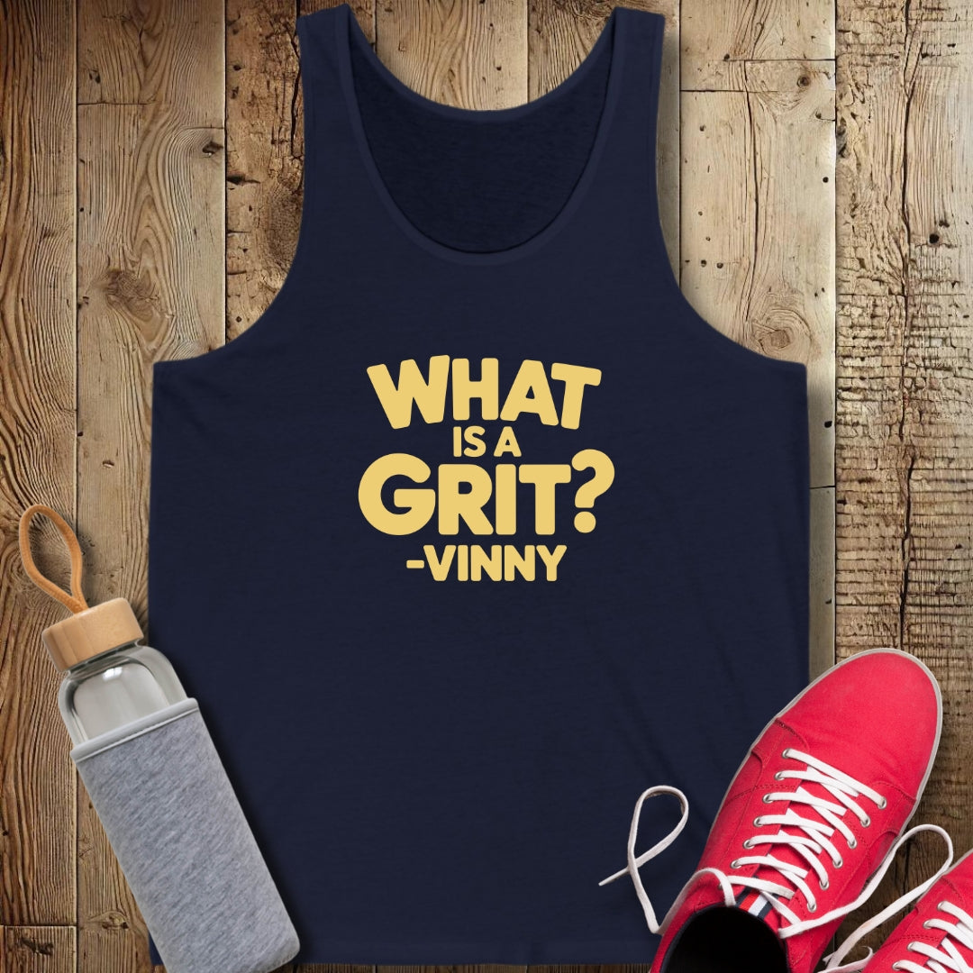 What is a Grit Cousin Vinny Quote Unisex Jersey Tank
