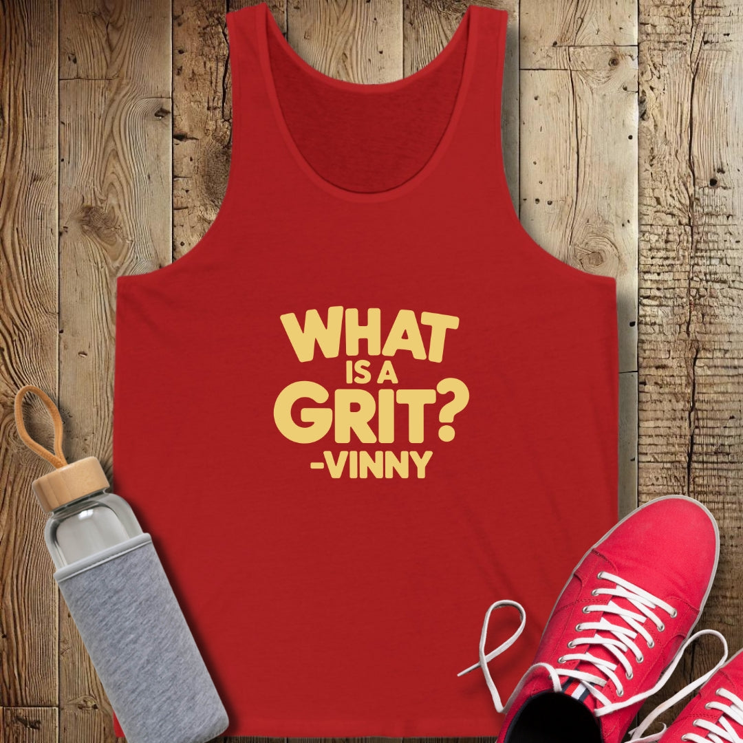 What is a Grit Cousin Vinny Quote Unisex Jersey Tank