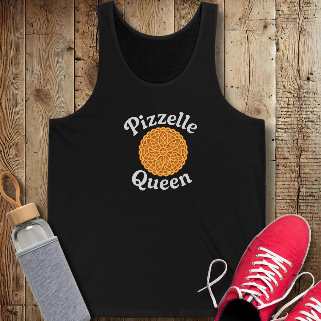 Pizzelle Queen Unisex Jersey Tank
