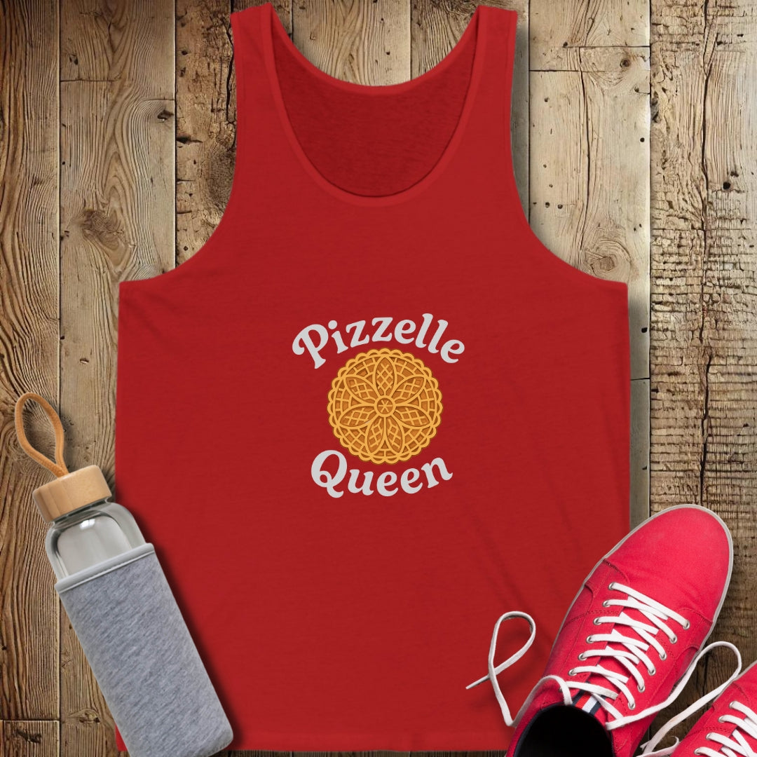 Pizzelle Queen Unisex Jersey Tank
