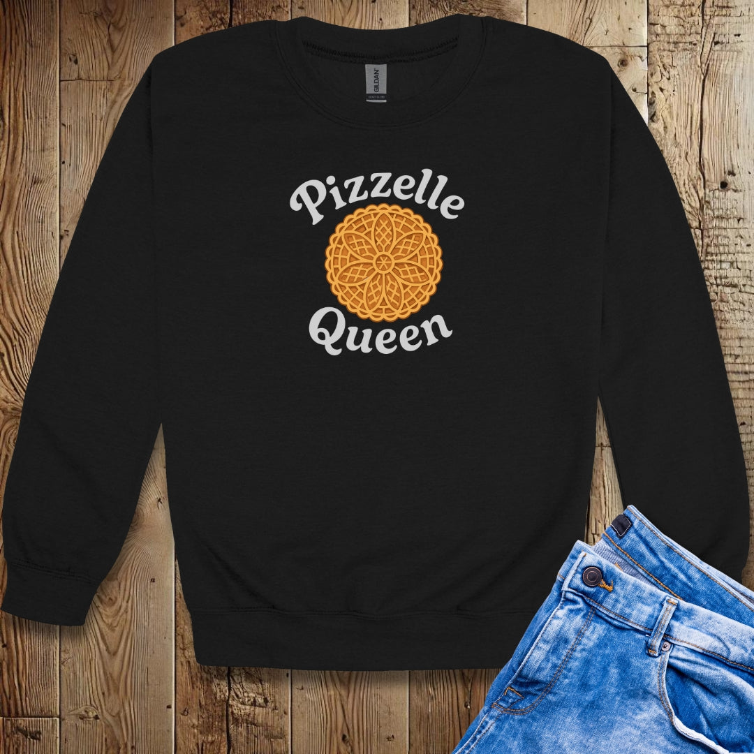 Pizzelle Queen Unisex Crewneck Sweatshirt