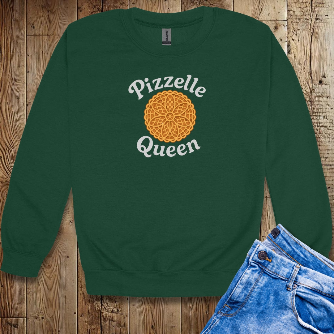 Pizzelle Queen Unisex Crewneck Sweatshirt