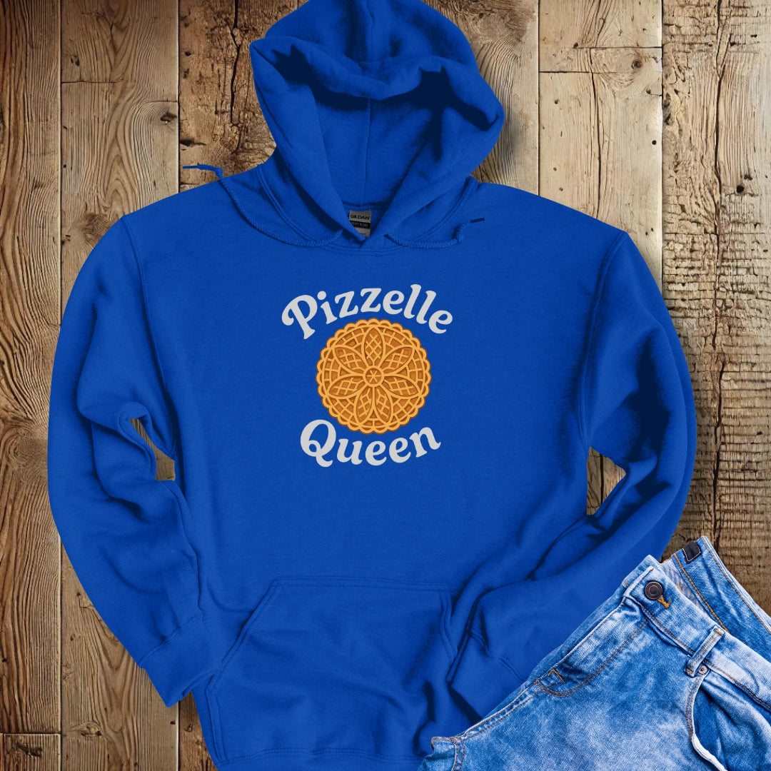 Pizzelle Queen Hoodie Sweatshirt