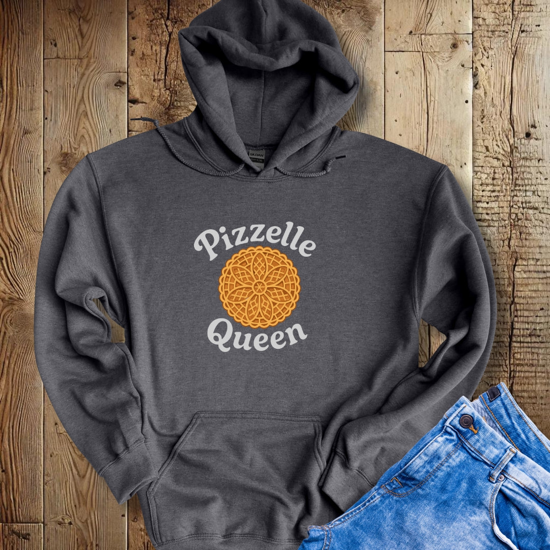 Pizzelle Queen Hoodie Sweatshirt