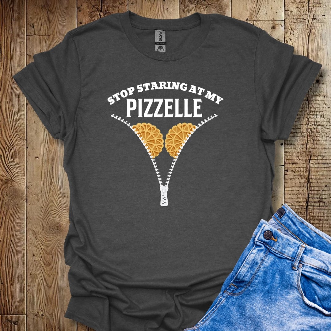 Stop Staring at My Pizzelle T-shirt