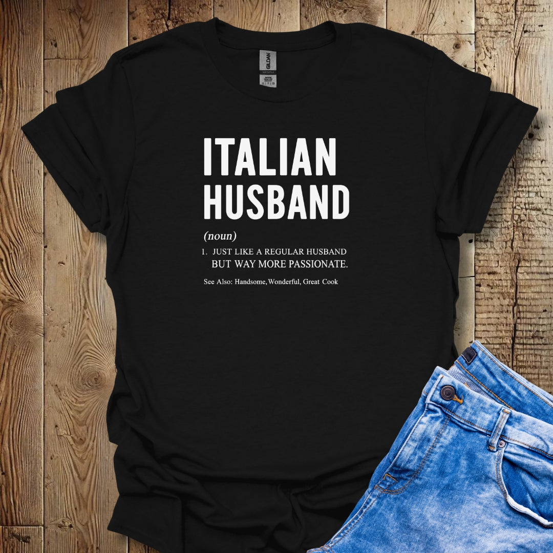 Italian Husband Definition Lightweight Unisex T-shirt
