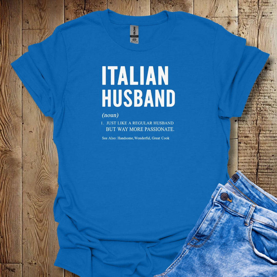 Italian Husband Definition Lightweight Unisex T-shirt