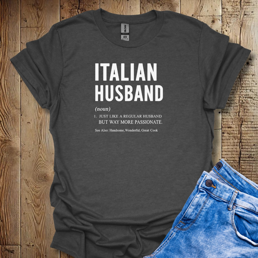 Italian Husband Definition Lightweight Unisex T-shirt