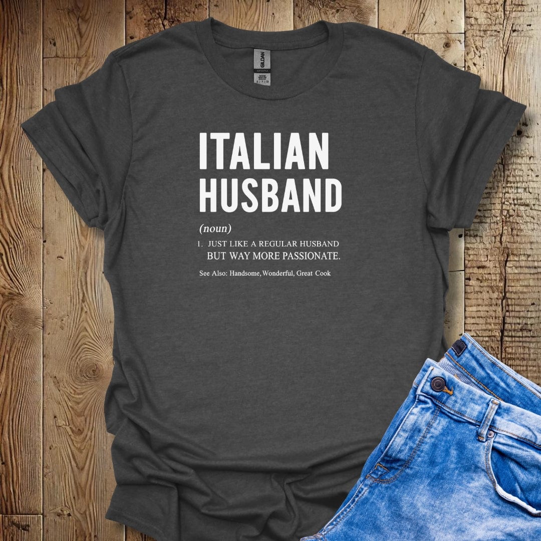 Italian Husband Definition Lightweight Unisex T-shirt