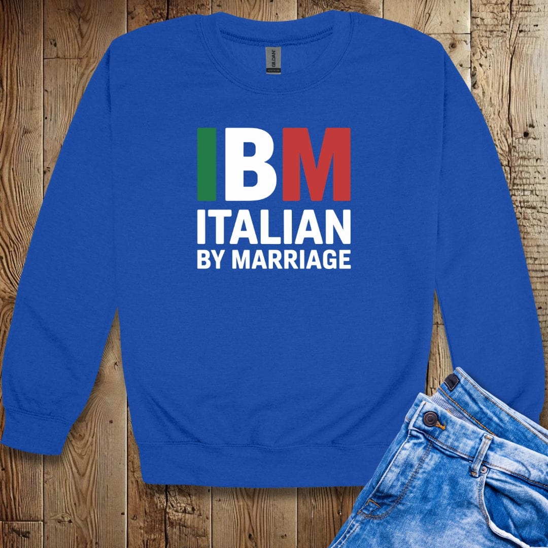 IBM Italian By Marriage Unisex Crewneck Sweatshirt