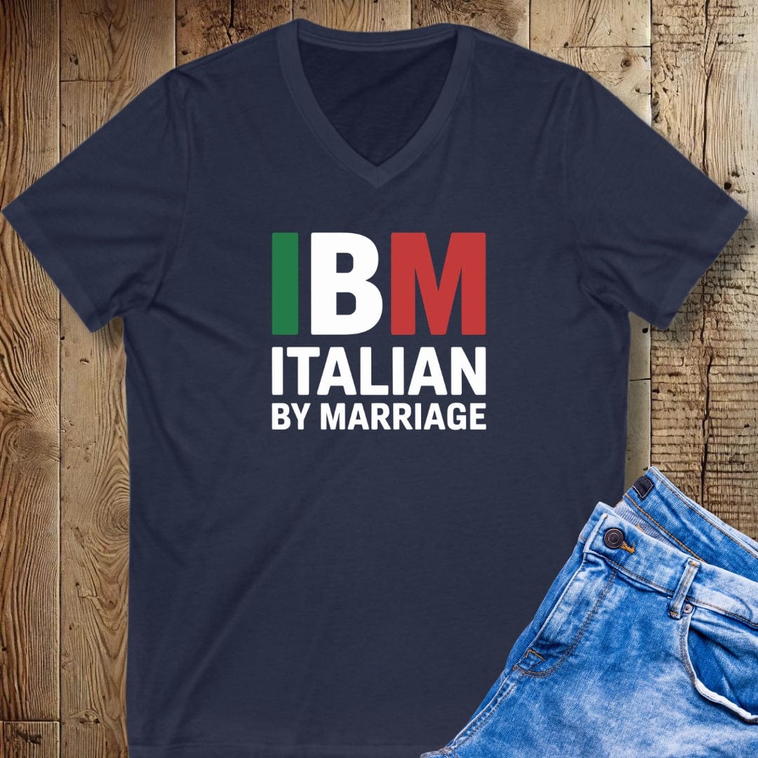 IBM Italian By Marriage V-Neck Tee