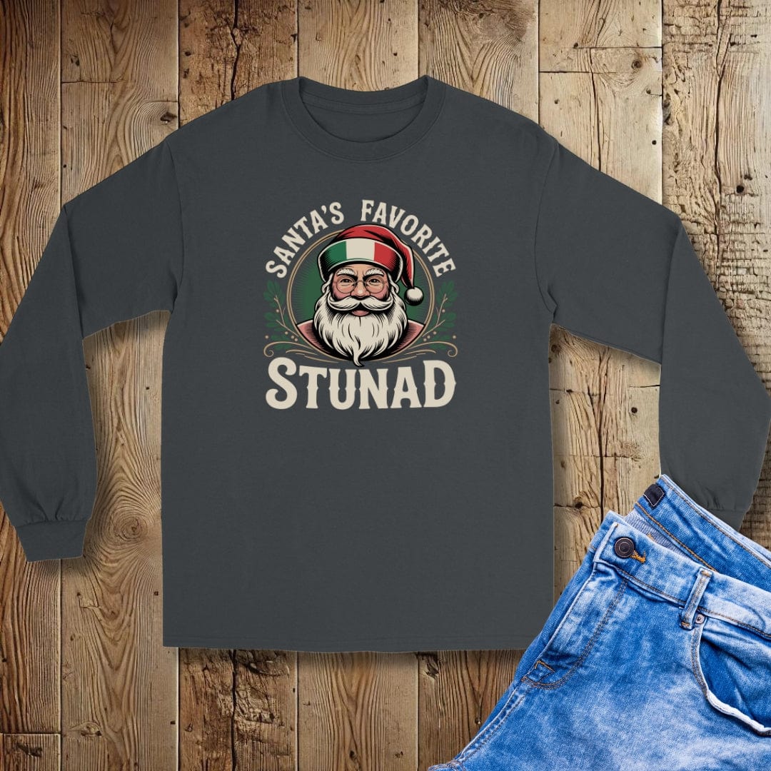 Santa's Favorite Stunad Unisex Long Sleeve Tee