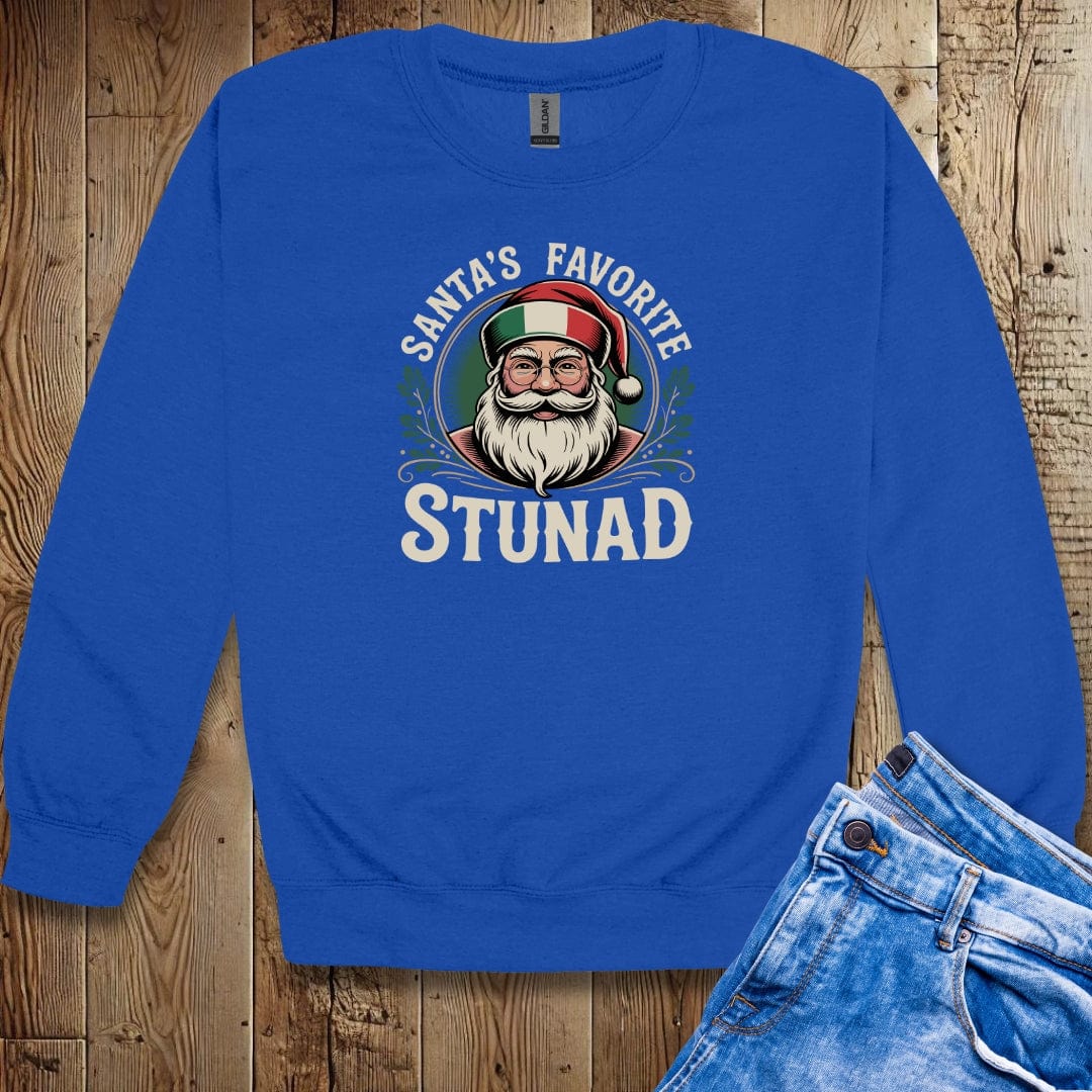 Santa's Favorite Stunad Unisex Crewneck Sweatshirt