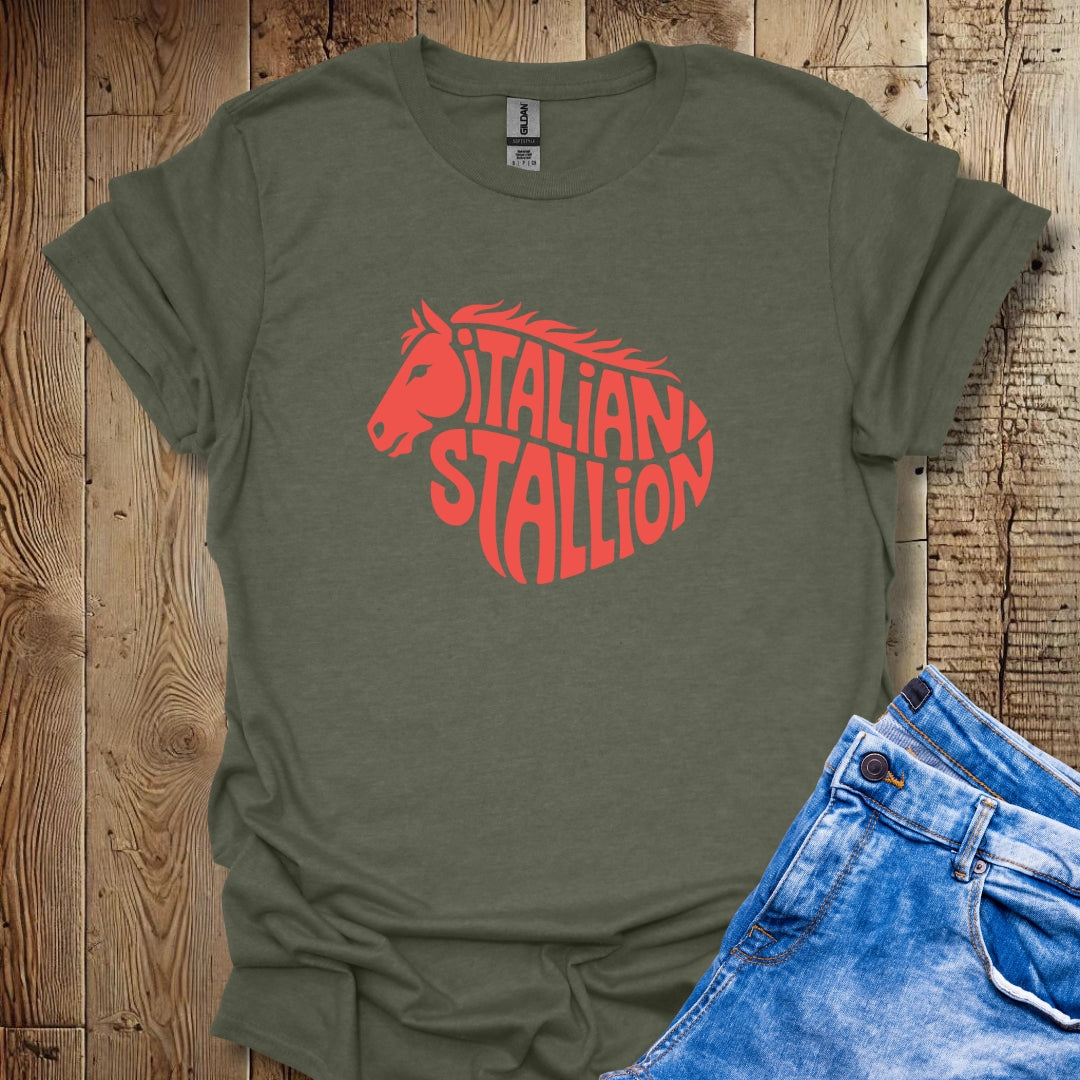 Italian Stallion Lightweight Unisex T-shirt