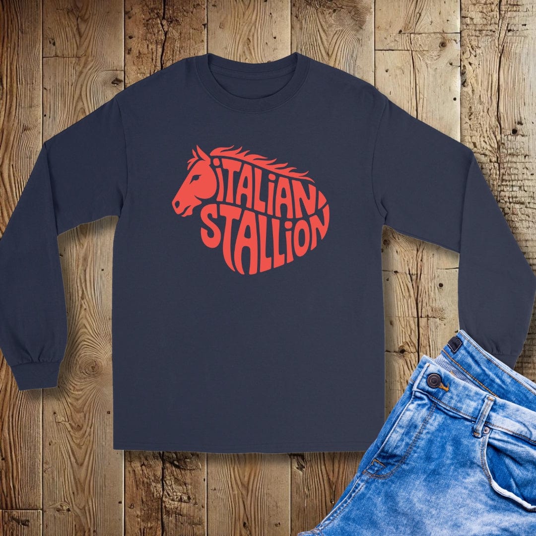 Italian Stallion Unisex Long Sleeve Tee