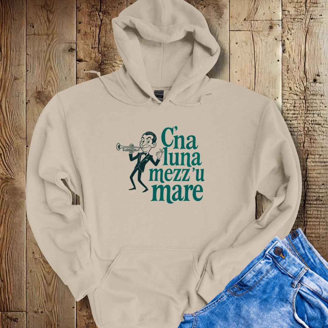 Louis Prima C'è La Luna Mezzo Mare Hoodie Sweatshirt