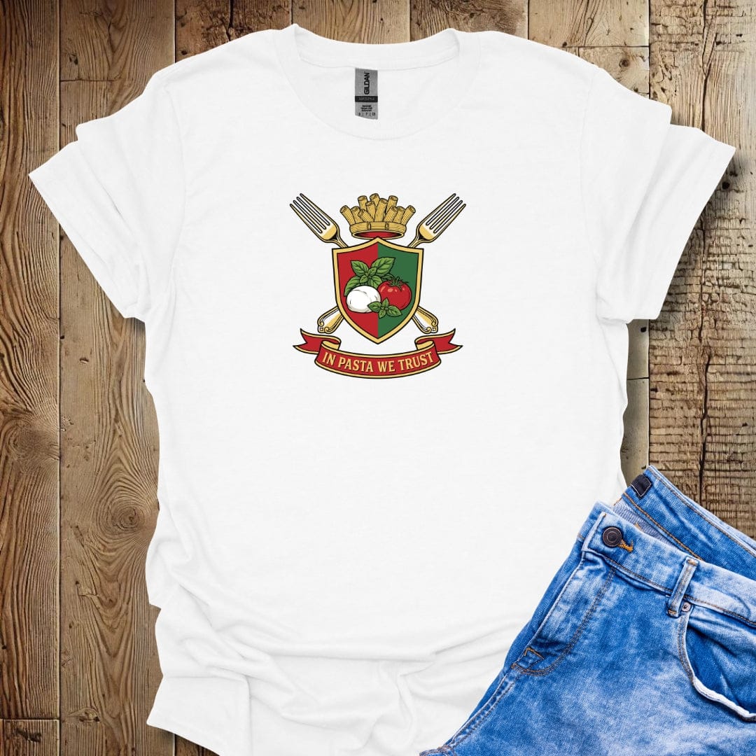 In Pasta We Trust Lightweight Unisex T-shirt