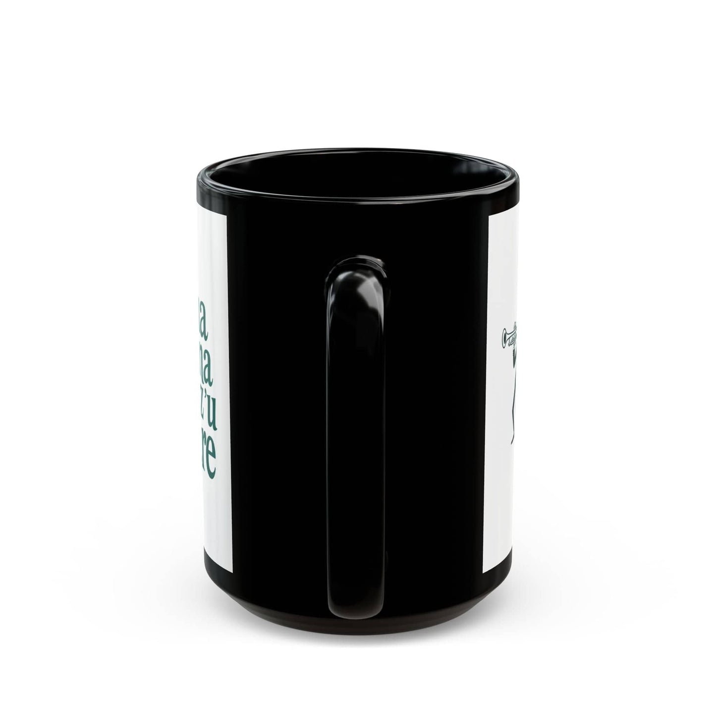 Louis Prima C'è La Luna Mezzo Mare Black Mug (11oz, 15oz)