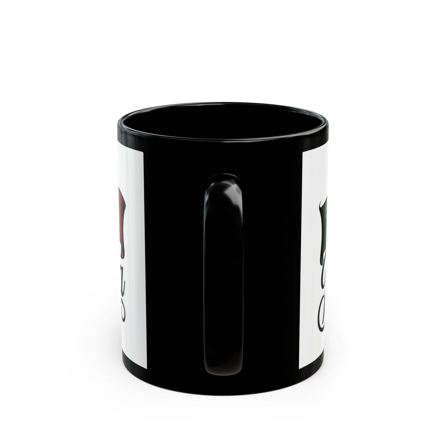 La Vita è Bella Black Mug (11oz, 15oz)