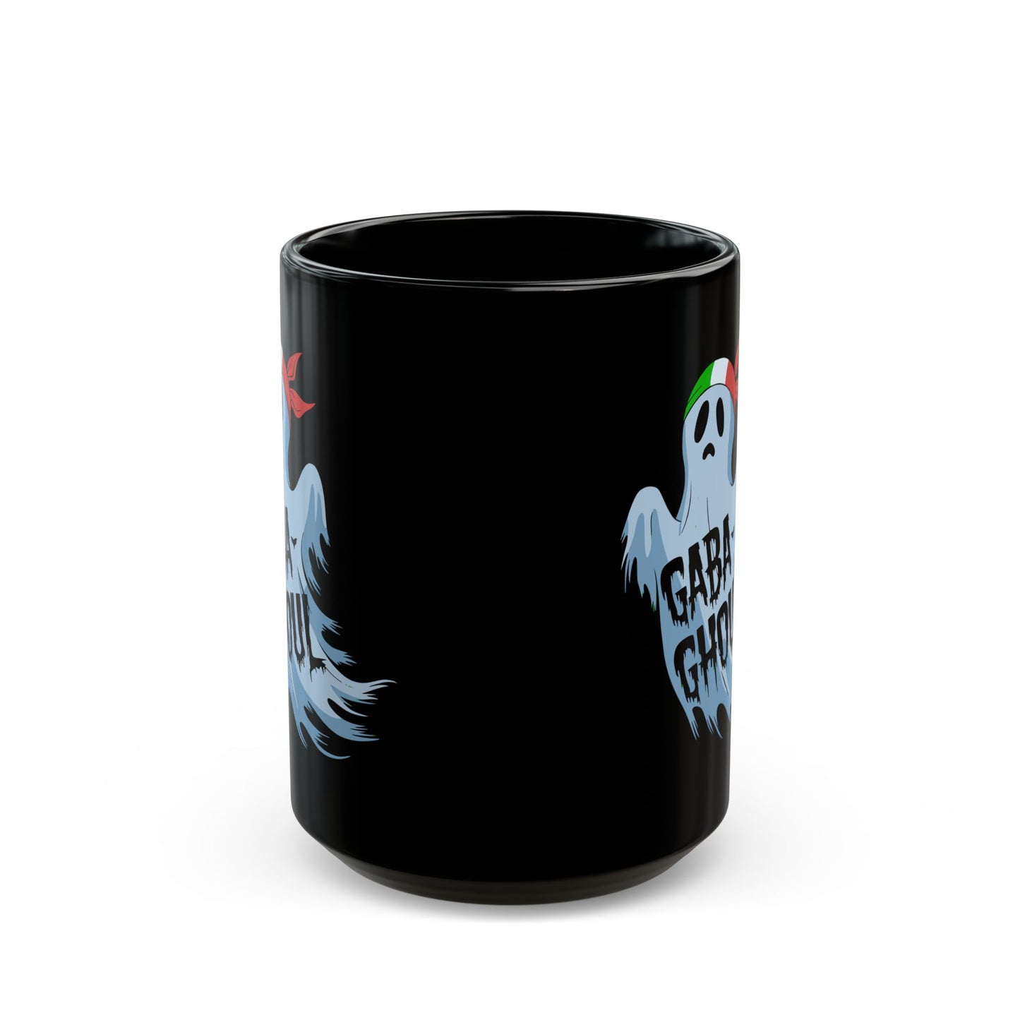 Halloween Gabaghoul Ghost Black Mug (11oz, 15oz)