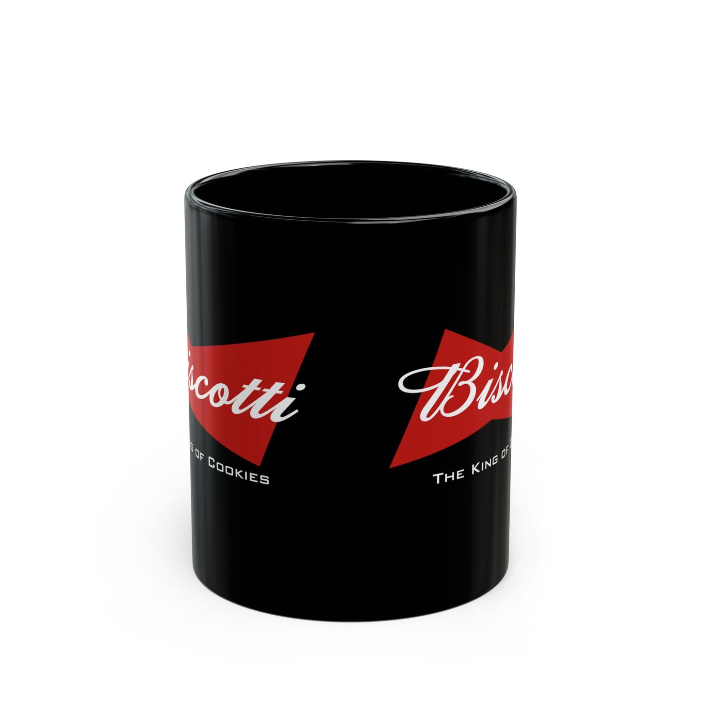 Biscotti King of Cookies Black Mug (11oz, 15oz)
