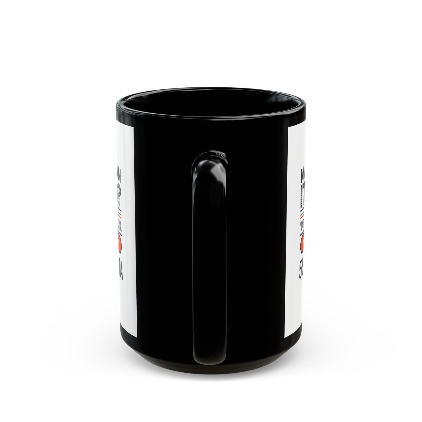 Married to an Italian Compensation Black Mug (11oz, 15oz)
