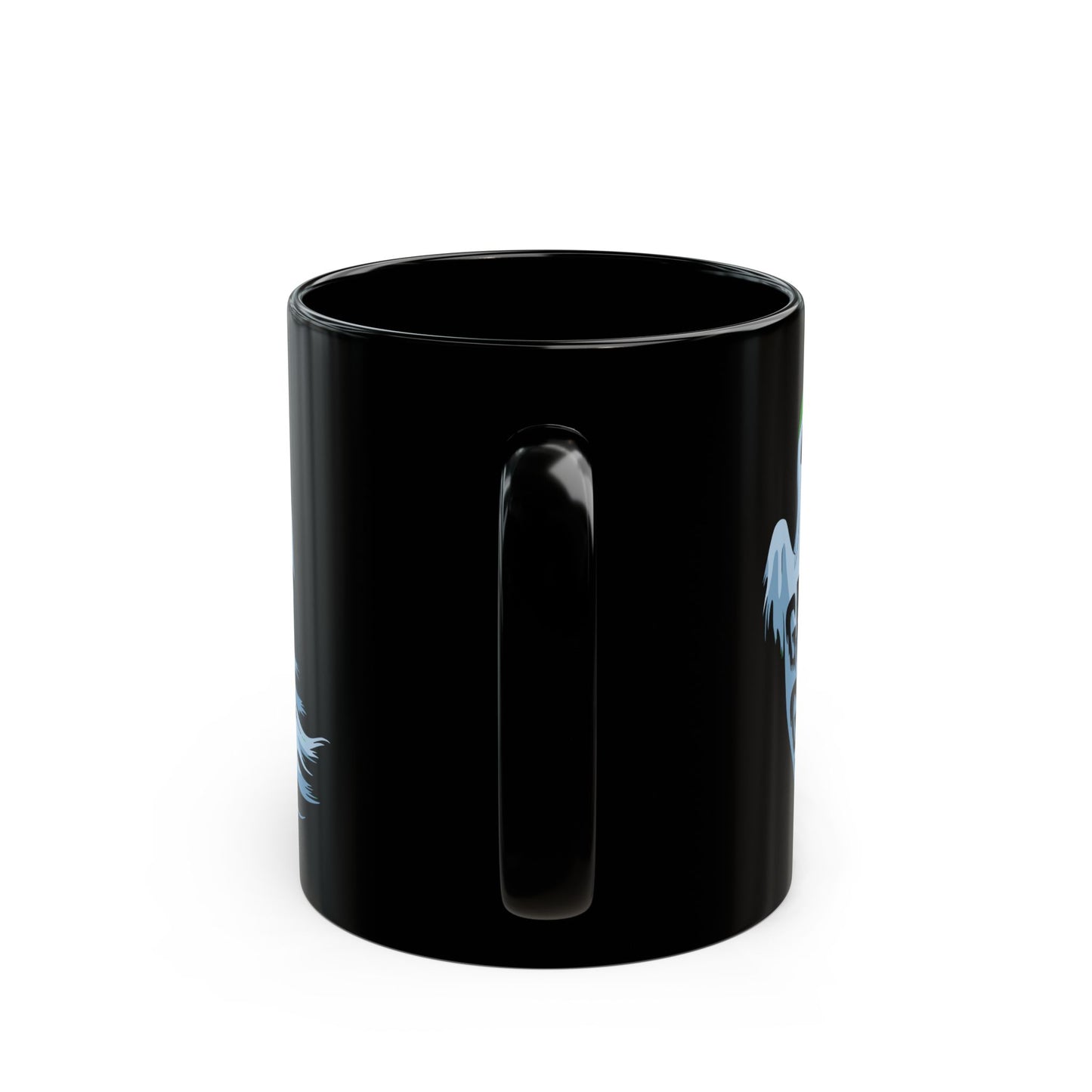 Halloween Gabaghoul Ghost Black Mug (11oz, 15oz)