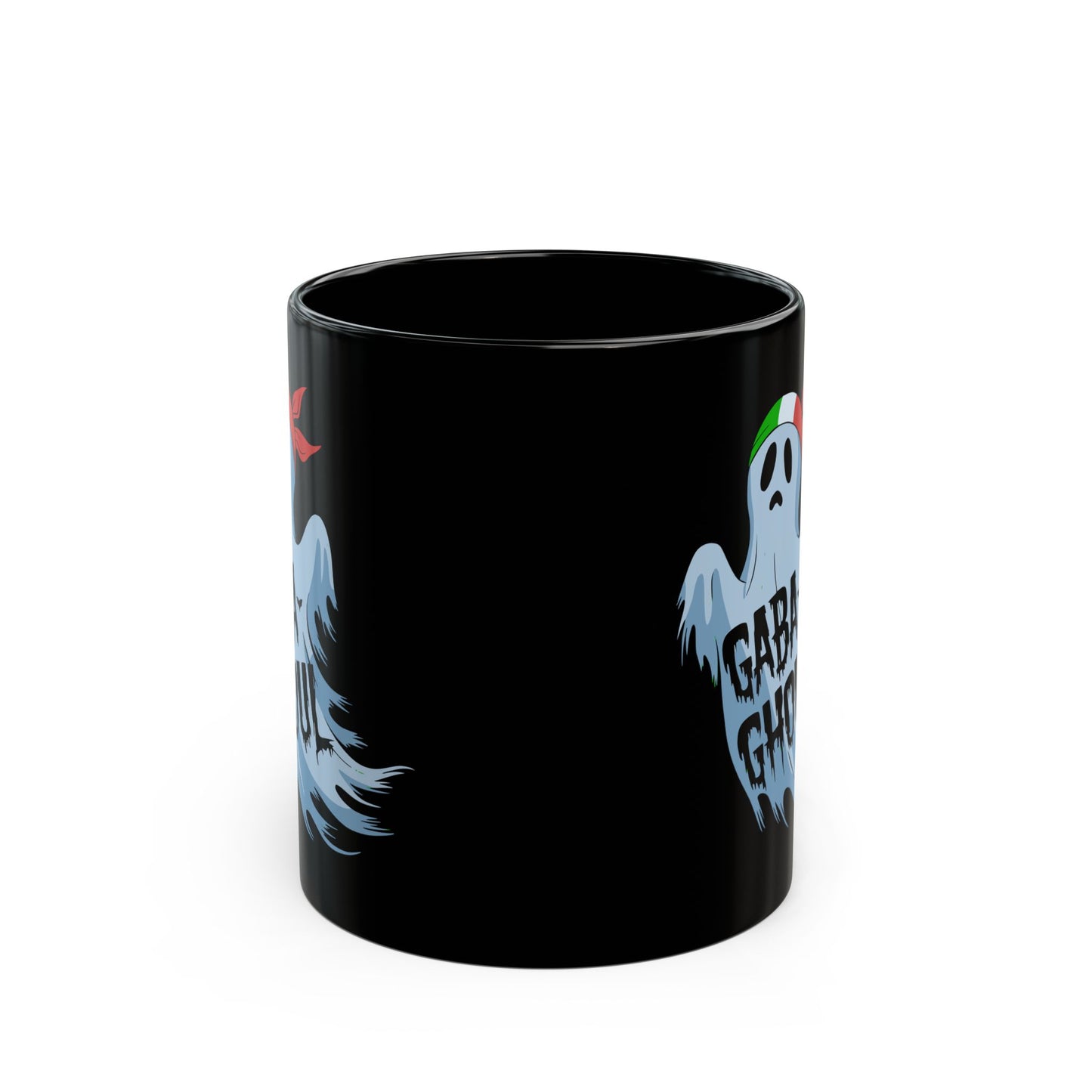 Halloween Gabaghoul Ghost Black Mug (11oz, 15oz)